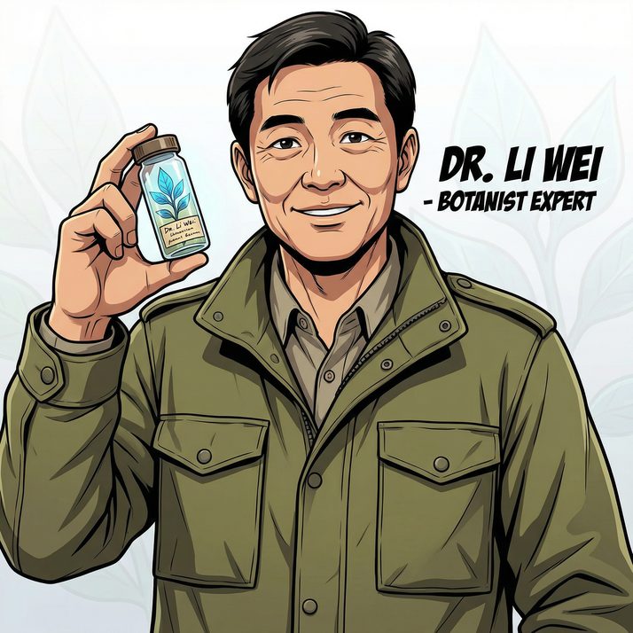 黑丝植物学专家李维博士